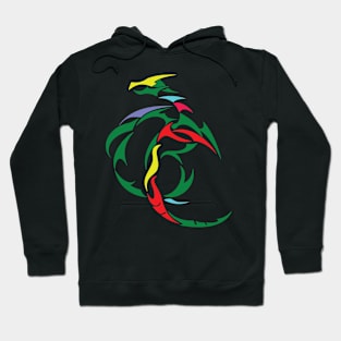 Broken Dinosaur Hoodie